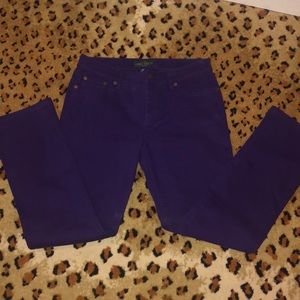 Lauren Jeans Co. Ralph Lauren. Purple size 10P